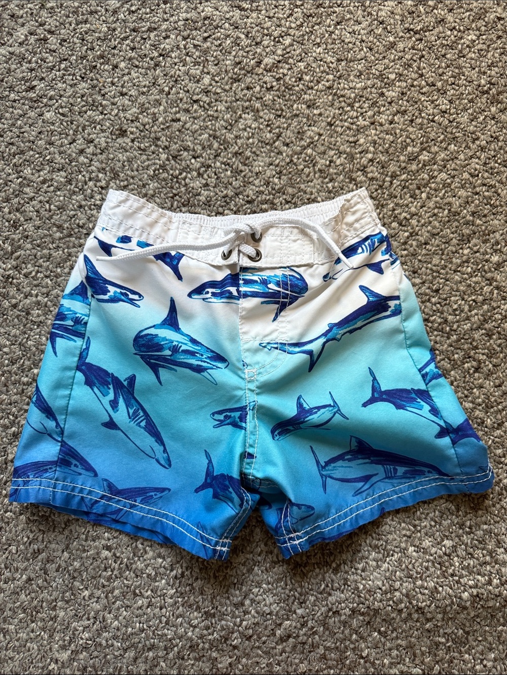 OshKosh B'gosh Blue Shark Swim Trunks